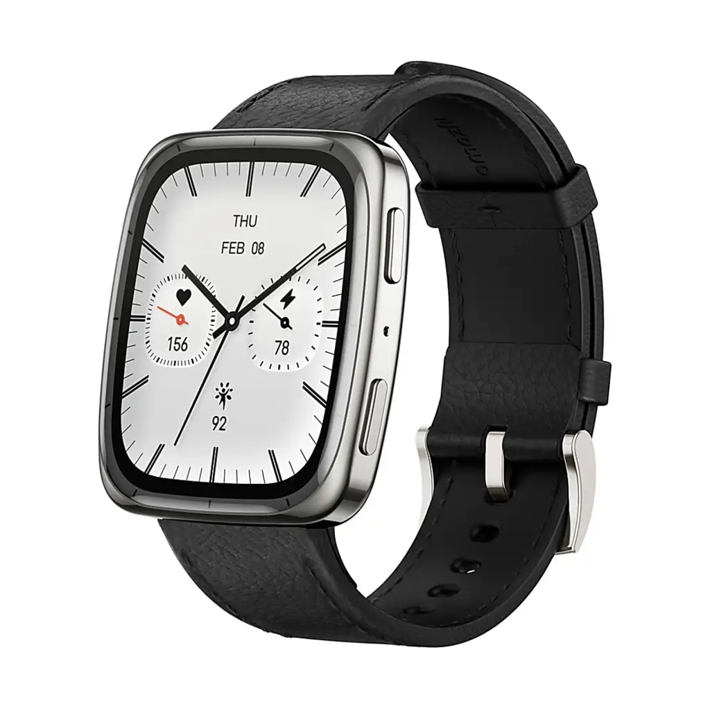 Amazfit Active 2 Square - Leather Black - EU