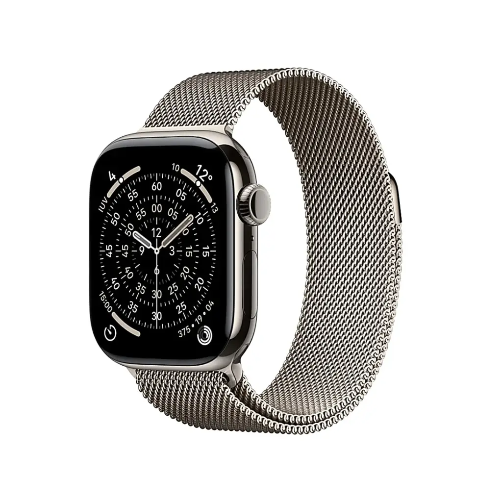 Apple Watch 11 Cellular 42mm Natural Titanium - Natural Milanese Loop - EU
