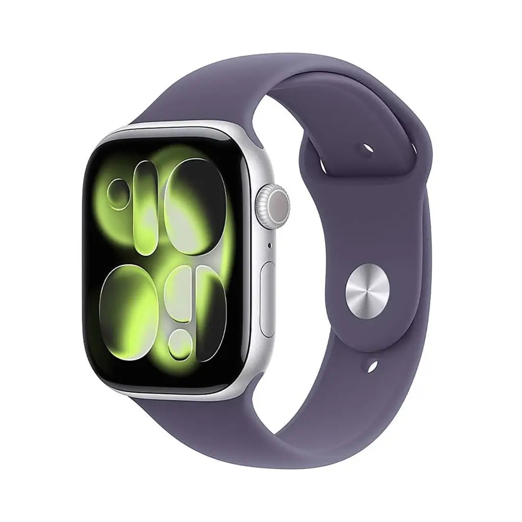 Apple Watch 11 Cellular 42mm Silver Aluminium - Purple Fog Sport Band - M/L - EU