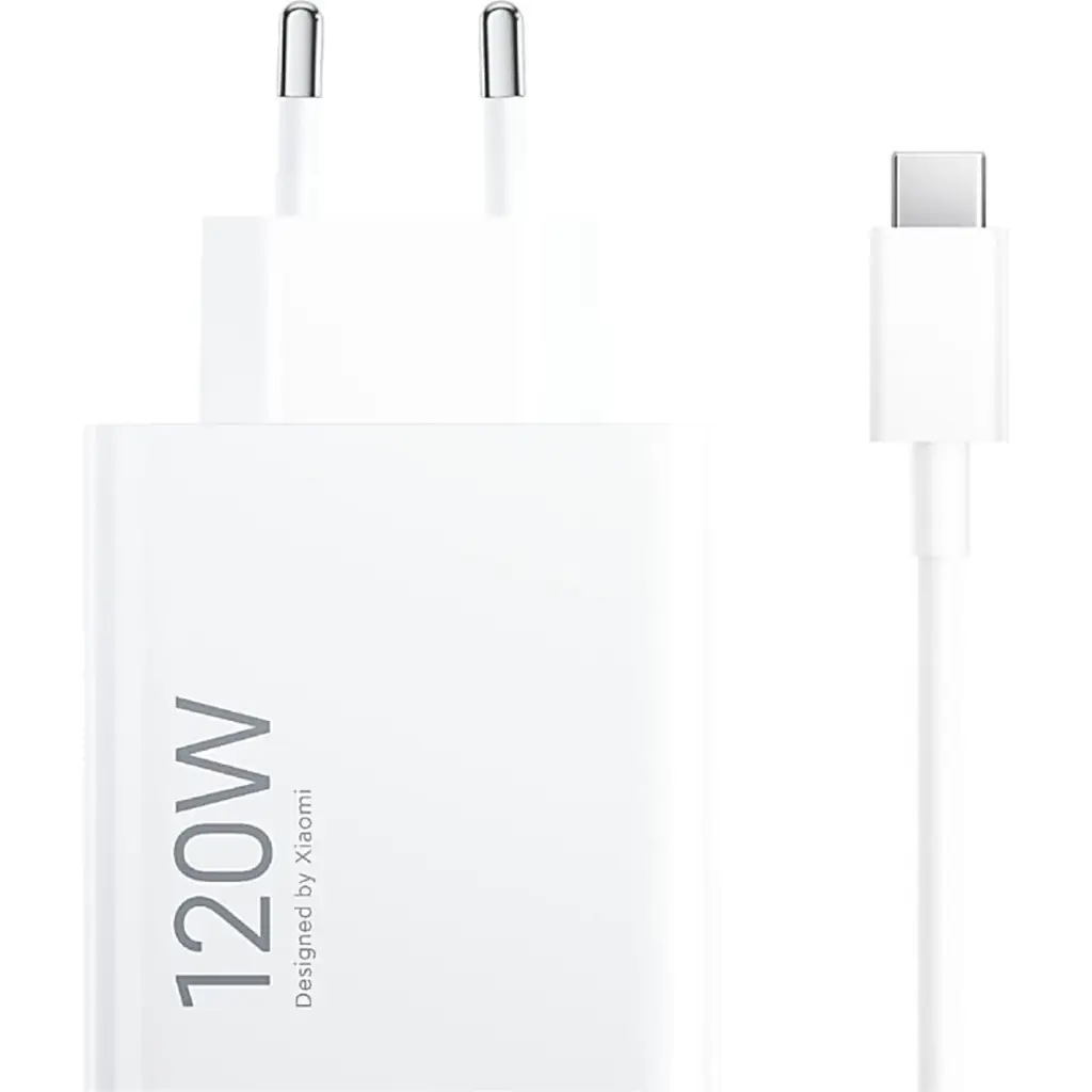 Xiaomi Alimentatore 120W Hypercharge USB-A + Cavo da USB-A a USB-C